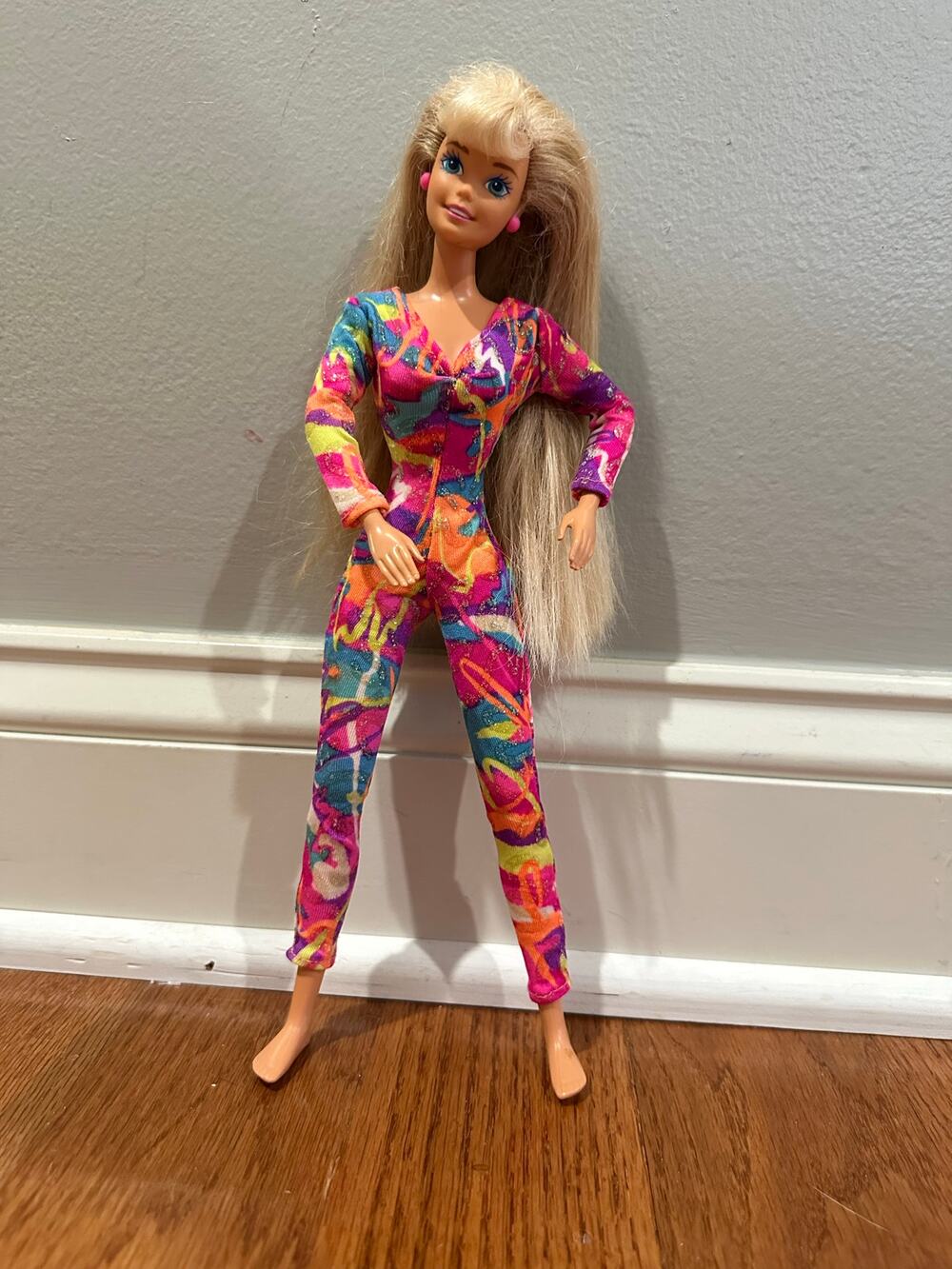 1994 Mattel Hot Skatin Barbie doll with flaws